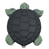 Painted Concrete Turtle Garden Figure