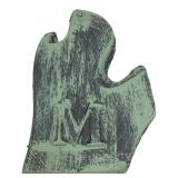 Cast Concrete Michigan State Plaque with M