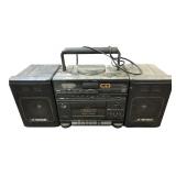 Sharp GF-CD55 CD Cassette Boombox
