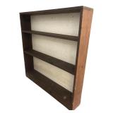Wooden Display Shelf 36x35x6"