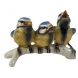 VTG Goebel Porcelain Titmouse Birds Figurine