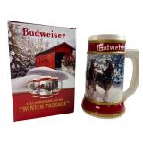 Budweiser 40th Anniversary Winter Passage Stein