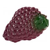 Made in Brazil Ceramic Grape Cluster Dish