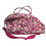 Vera Bradley Large Quilted Paisley Duffel Bag