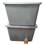 Two Sterilite 18-Gallon Plastic Storage Bins