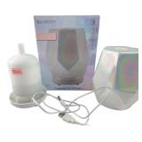 Sparoom Iridescent Glass Essential Oil Diffuser