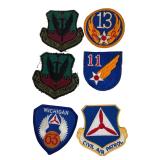 Six US Air Force & Civil Air Patrol Patches