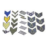 Vintage US Military Rank Patches Lot