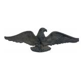 Cast Iron Spread Wing Eagle Wall Plaque