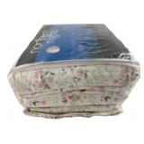 Northern Nights Floral Flannel Sheet Set Full