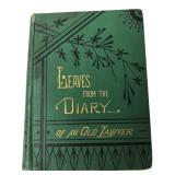 Leaves from the Diary of an Old Lawyer Book