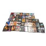 Large Lot of Assorted DVDs and PC Games