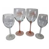 Set of 4 Beringer & Callaway Wine Glasses