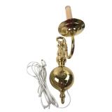 Traditional Brass Single Arm Wall Sconce