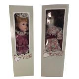 Heritage Mint Ltd. Porcelain Dolls Set of 2