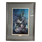 Roland Rivest "Daisy Talk" Framed Print