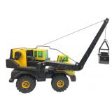 Tonka Mighty Diesel Pressed Steel Crane Truck