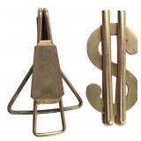 Krementz & Campus Gold Filled Money Clips