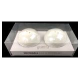 Tabletops Gallery Snowball Salt & Pepper Set