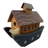 Folk Art Style Wooden Noah