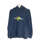 Gildan Grinch Ew People Graphic Hoodie Size L