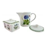 Attr Portmeirion Botanic Garden Pitcher & Dish