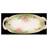 Morimura Nippon Hand-Painted Rose Dish