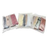 Janmercy 12 Pairs Unused Solid Color Socks