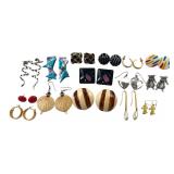 Monet, JJ & Assorted Vintage Earring Lot