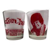 Don Ho Polynesian Palace Souvenir Glasses