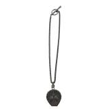 Lucky Brand Reversible Fish Pendant Necklace