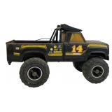Tonka Pressed Steel Black 4x4 Pickup Truck #14