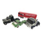 Vintage Tootsietoy & Buddy L Toy Trucks Lot