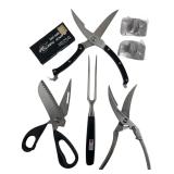 Messermeister Fork & Assorted Kitchen Shears Lot