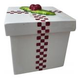 Bath & Body Works 1997 Holiday Ceramic Box