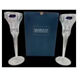 Marquis by Waterford Canterbury Candlestick Pair