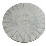 Cast Stone Celestial Sun Face Garden Stone