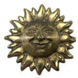 M.H. & Co. Decorative Brass Sun Face