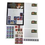 Mixed USPS Stamp Collection Disney Elvis