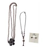 Carol for Eva Graham Earrings & 2 Necklaces