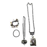 Mixed Costume Jewelry Lot Necklaces & Bracelets
