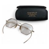 Kindy Optical Co. Octagonal Wire Eyeglasses