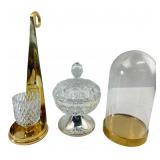 Towle Silversmiths Lidded Dish & Decor Lot