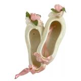 Artistic Gifts Ceramic Ballet Slippers