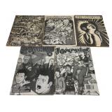 Maximum Rocknroll Punk Fanzines Lot of 5