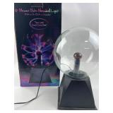 6" Plasma Globe Glassball Light