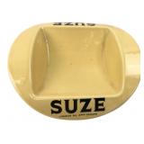 Suze Liqueur Ceramic Advertising Ashtray 6x5.5