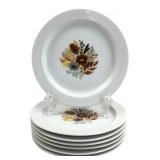 7 Georges Briard Woodhue 6.5" Plates