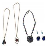 Monet & 925 Sterling Mixed Jewelry Lot