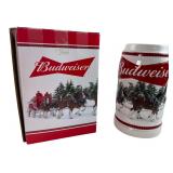 Budweiser 2016 Holiday Stein In Box